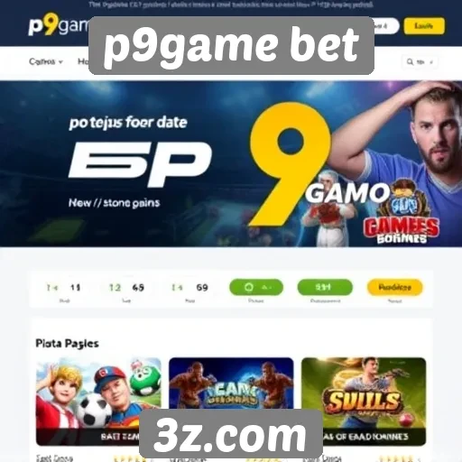 Guia de jogos e categorias oferecidos pelo p9game bet